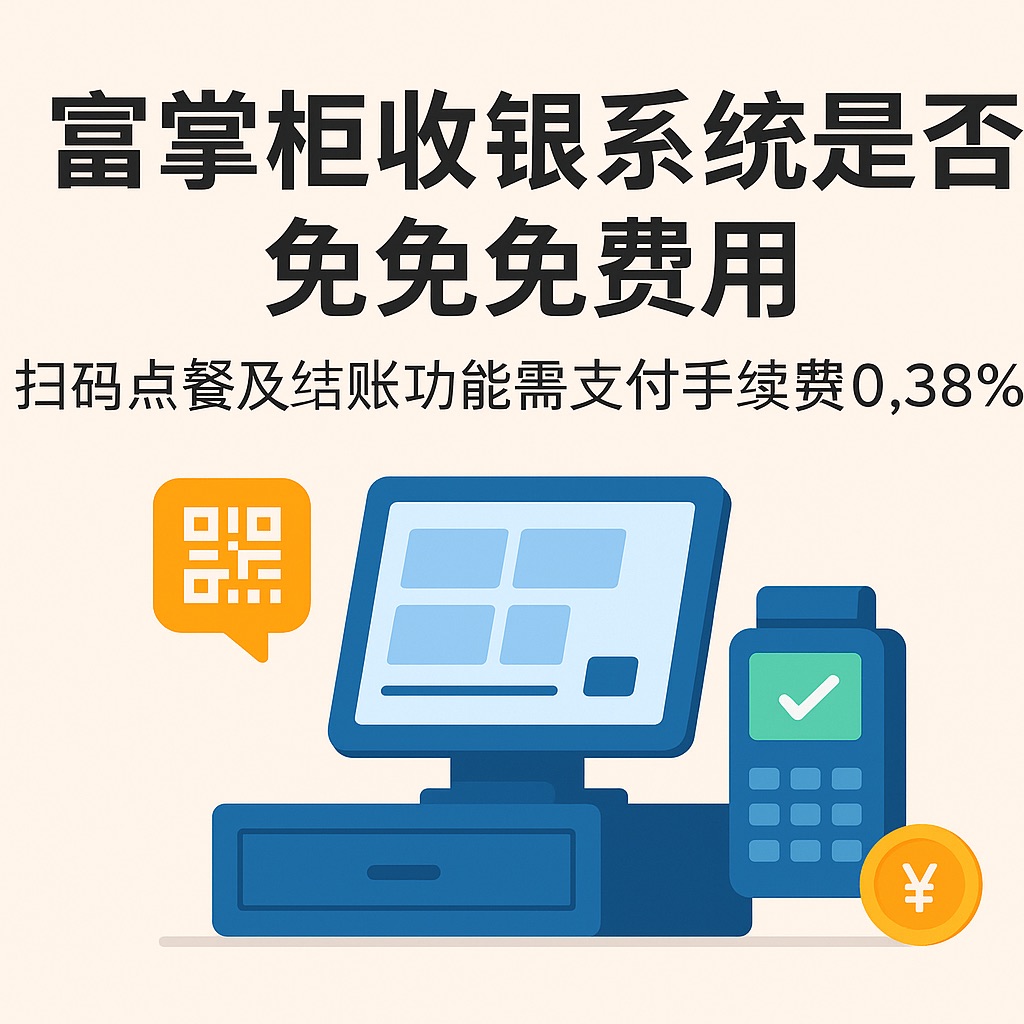 富掌柜SaaS系统是否永久免费？手续费是多少？