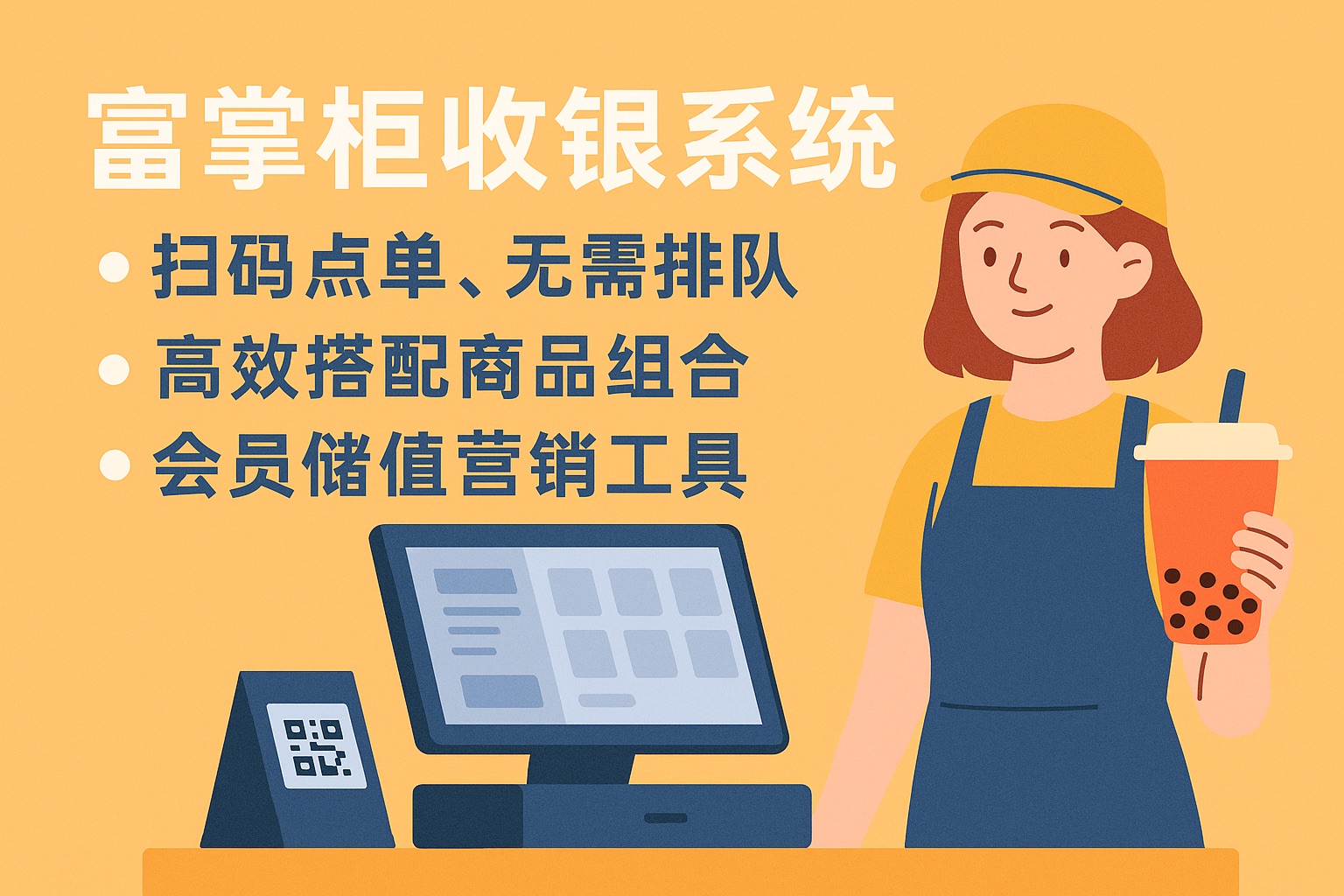 富掌柜奶茶店系统多少钱一年？
