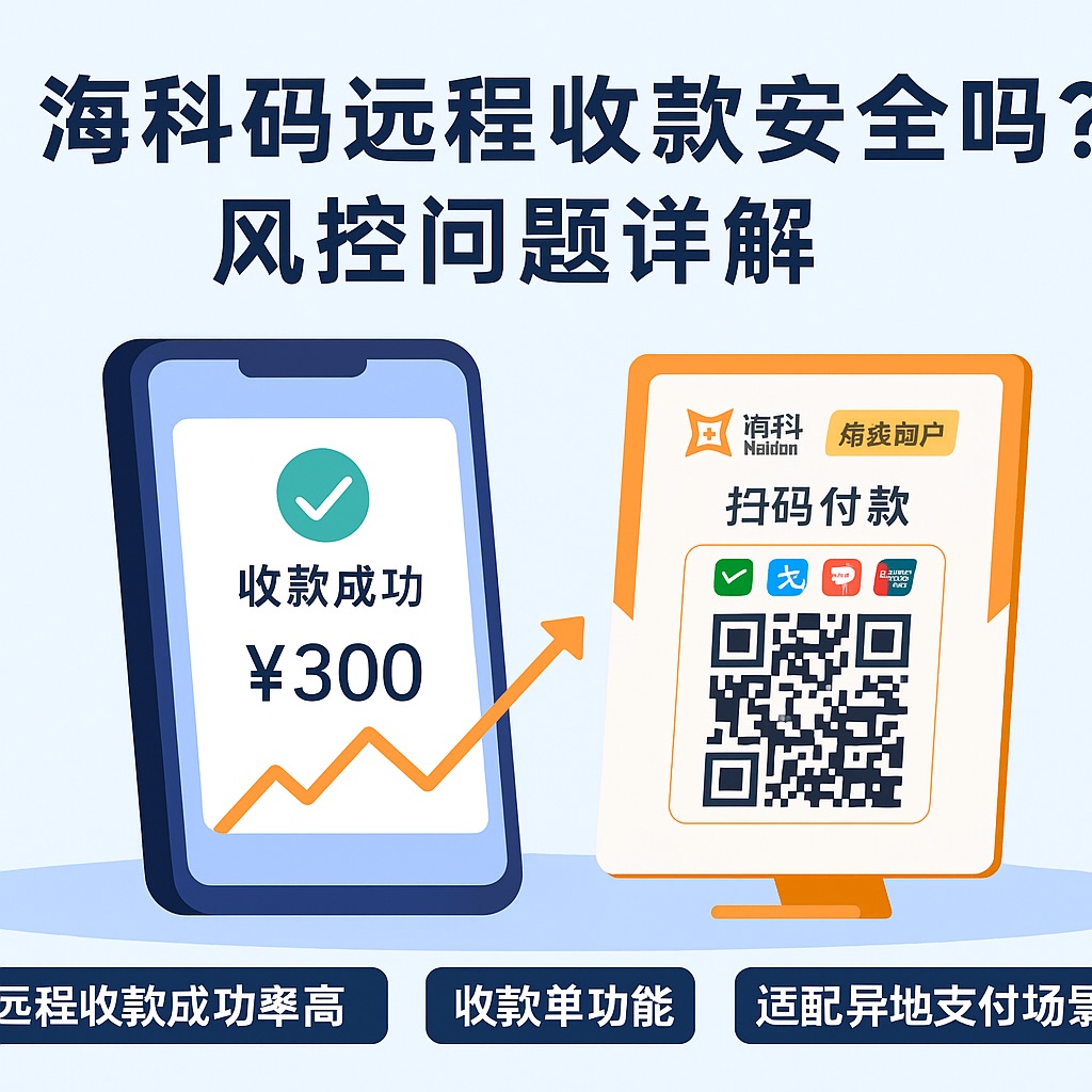 海科码收款码风险大不大？关键看远程收款稳定性