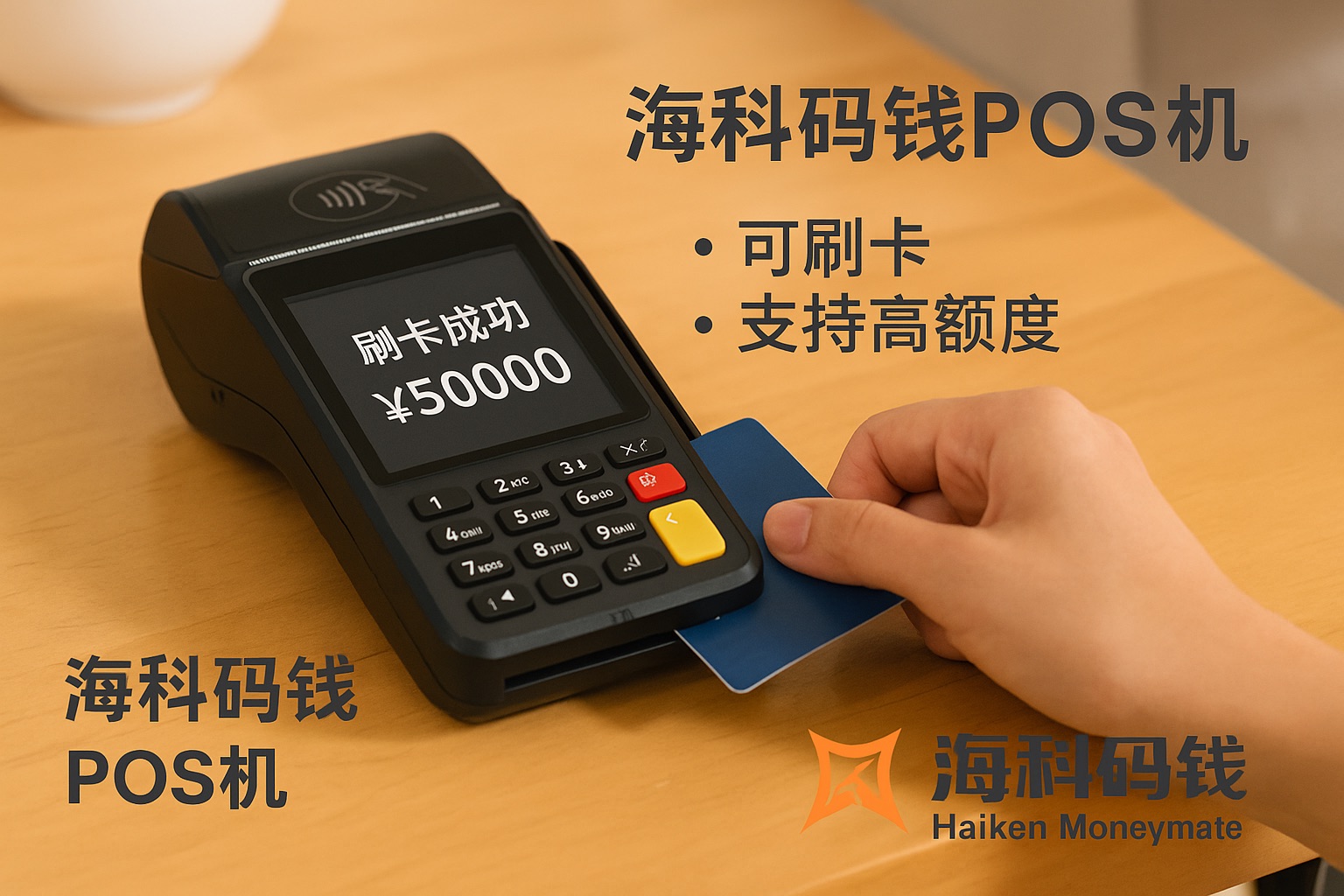 海科码钱POS机如何申请？资料、流程与额度情况