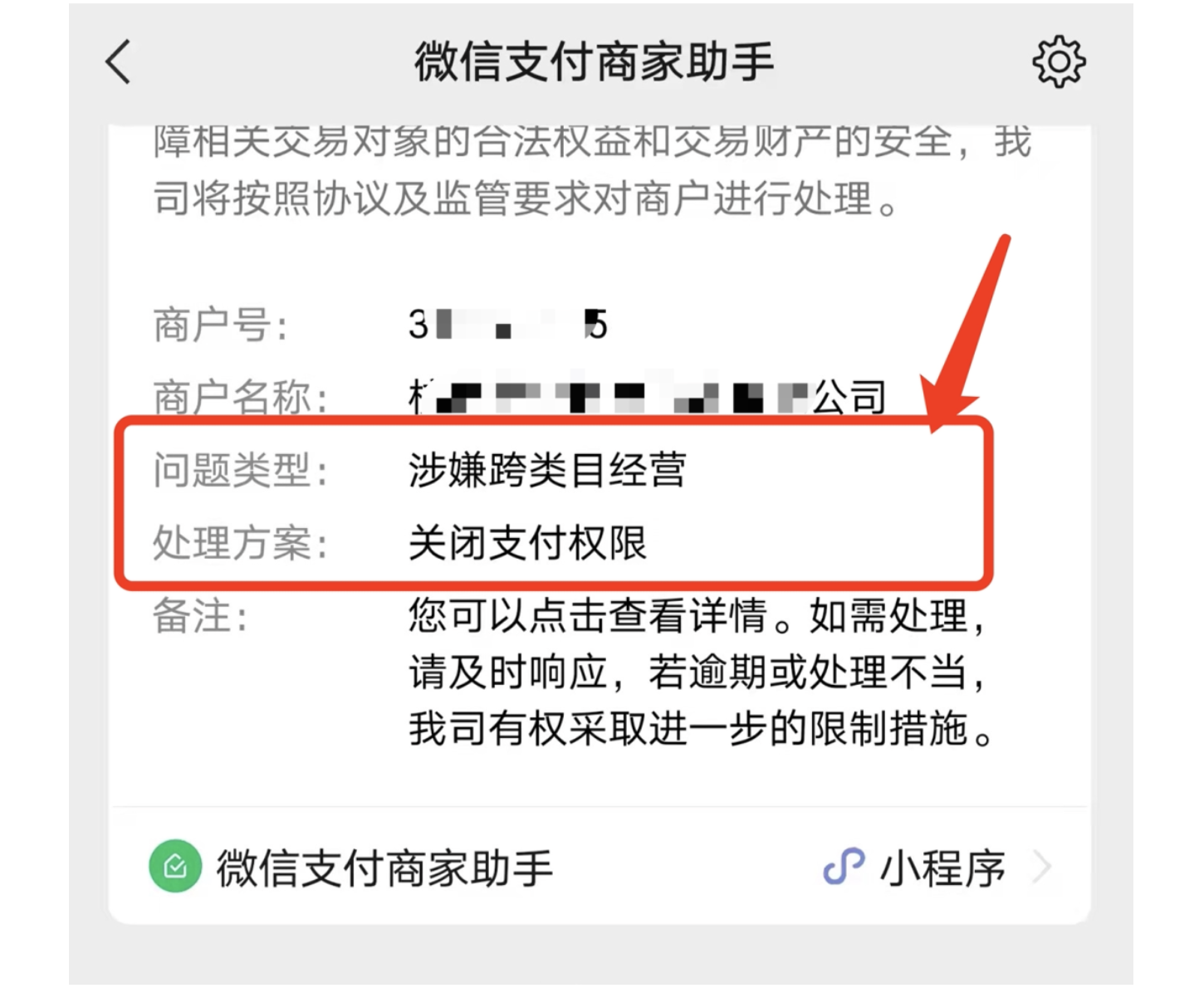 涉嫌跨类目经营是什么意思